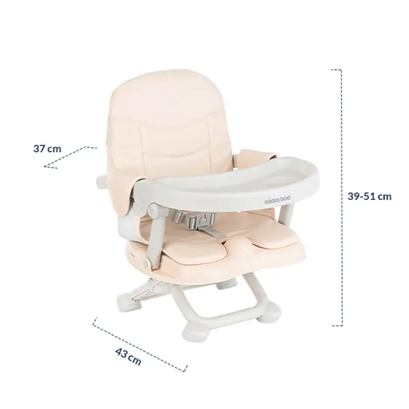 Kikka Boo Pappo buster hranilica Beige – kompaktna i praktična hranilica za bezbedno hranjenje deteta za stolom.