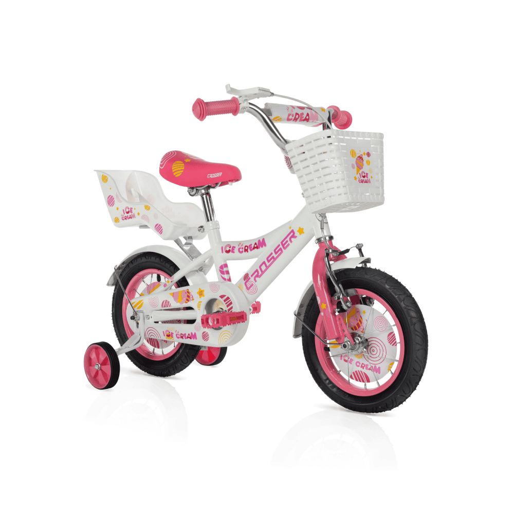 Dečiji bicikl 12'' Ice - cream roze - Slika 2