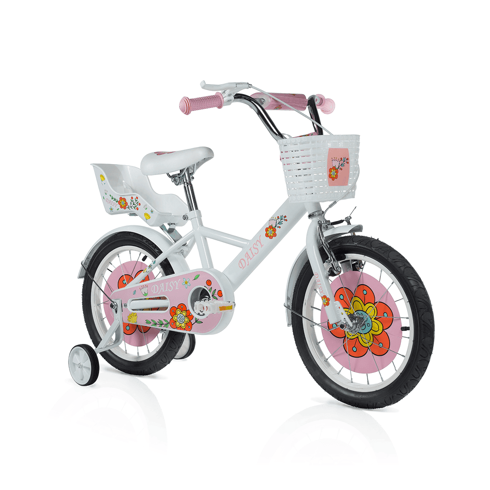 Dečiji bicikl 16'' Daisy bela - Slika 2