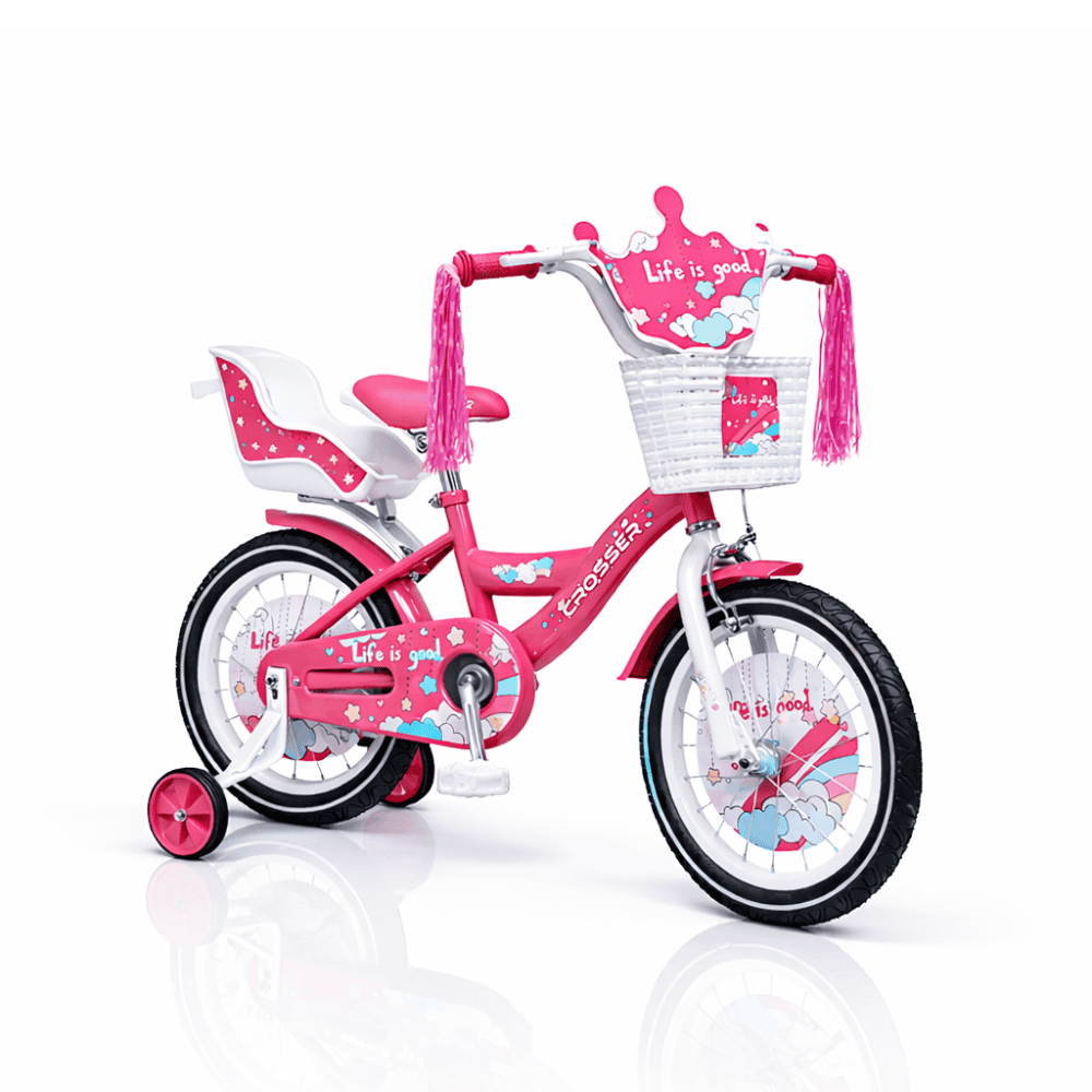 Dečiji bicikl 16'' Stars roze - Slika 2