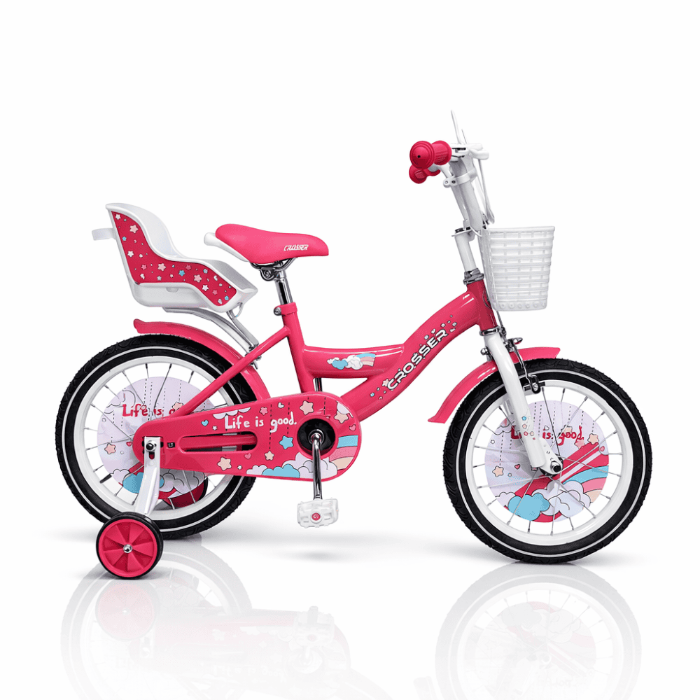 Dečiji bicikl 16'' Stars roze
