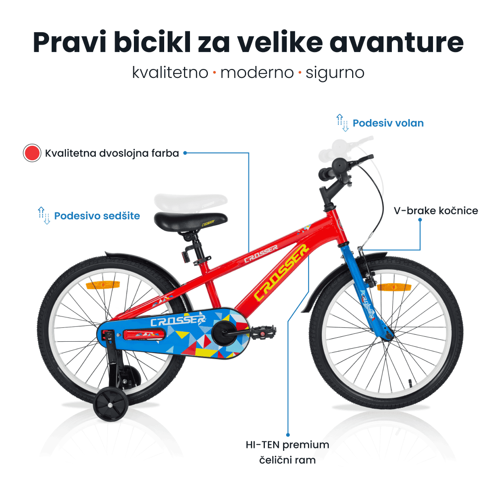 Dečiji bicikl 20'' Hiland - Slika 3