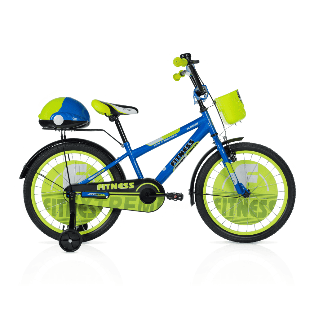 Dečiji bicikl 20'' Fitness Plavo - Zelena