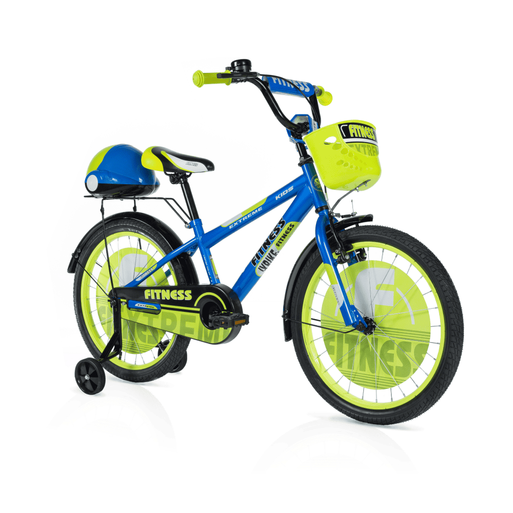 Dečiji bicikl 20'' Fitness Plavo - Zelena - Slika 2