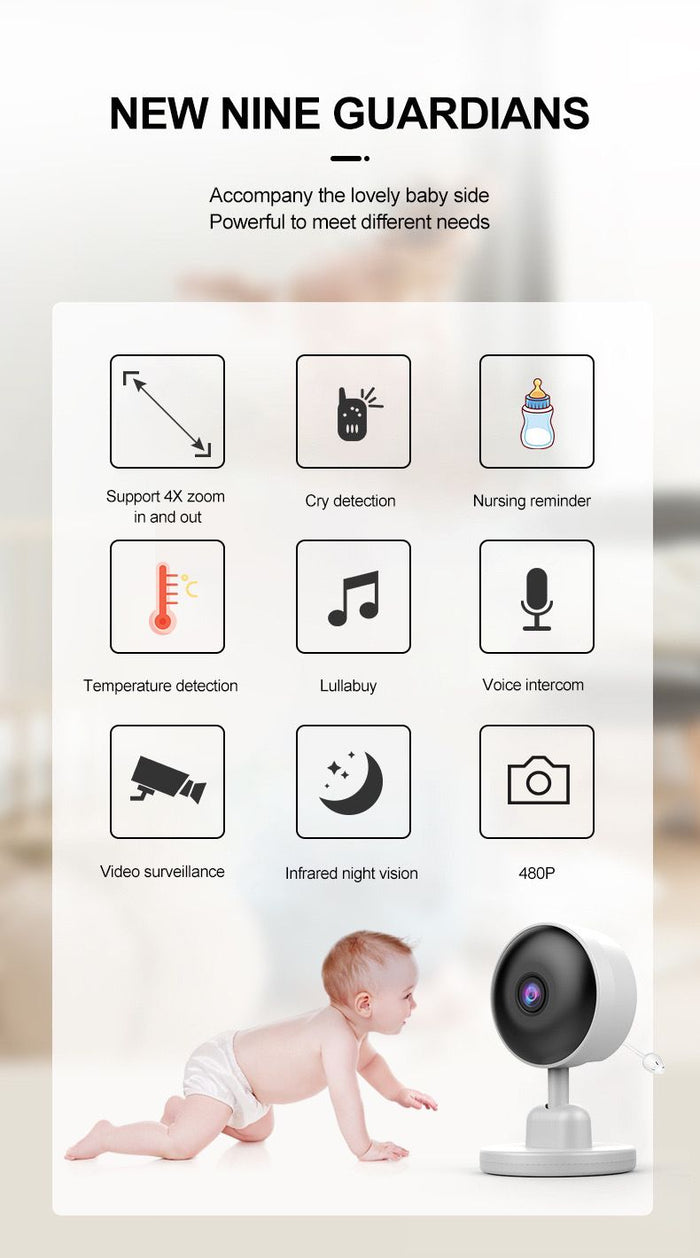 Kamera za nadzor - Video bebi monitor - Slika 7