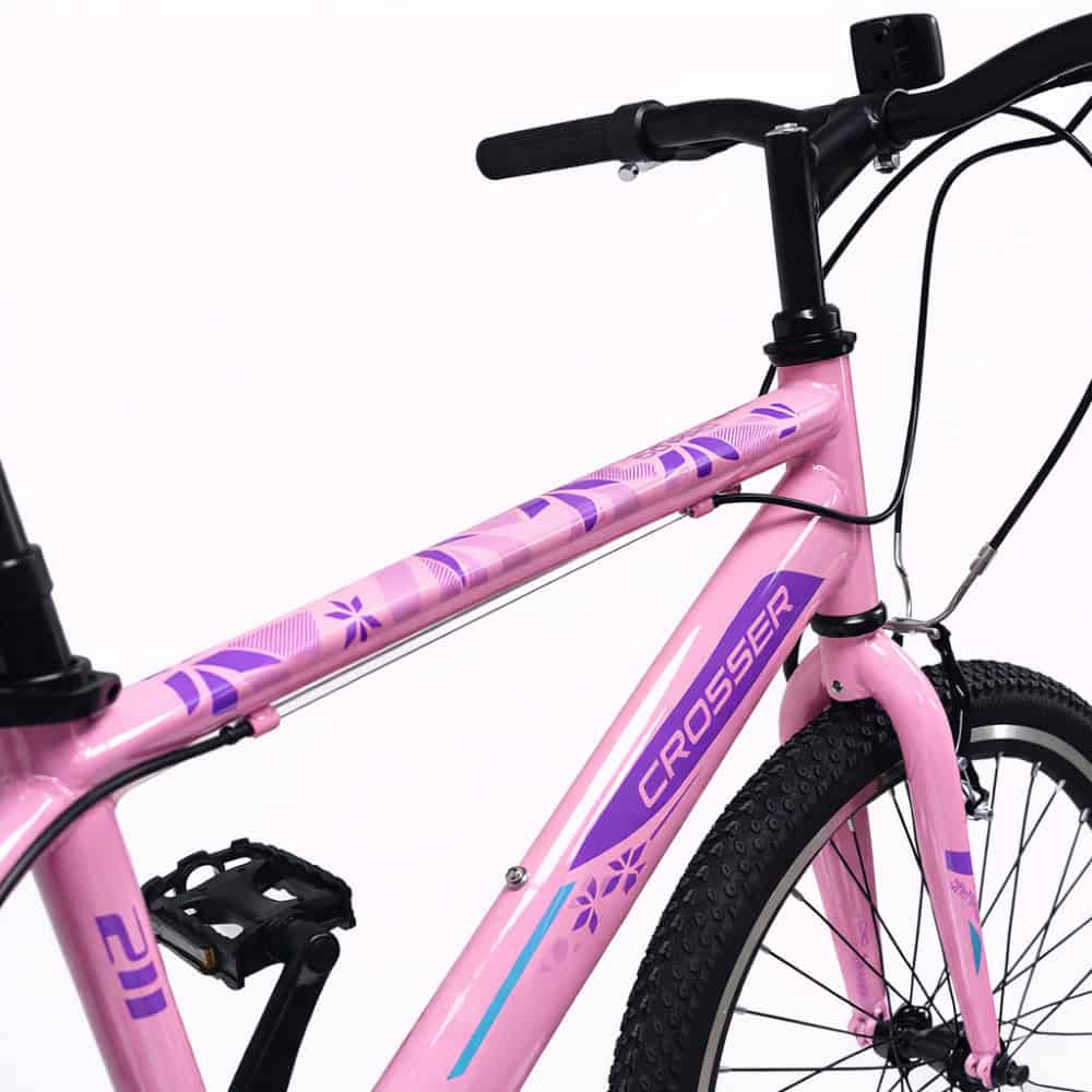 Dečiji Bicikl Sport 24''/ 7 - Roze - Slika 3