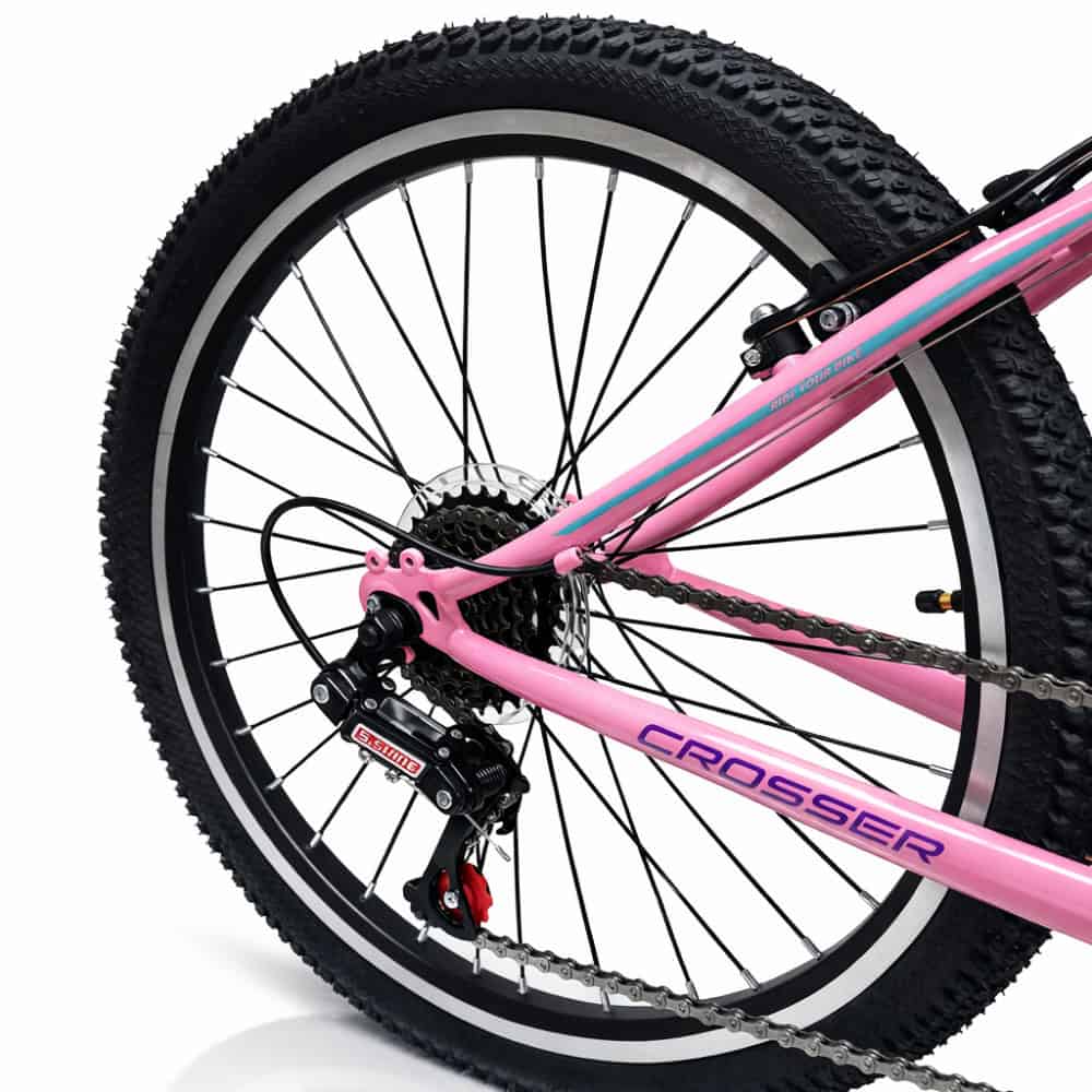 Dečiji Bicikl Sport 24''/ 7 - Roze - Slika 4