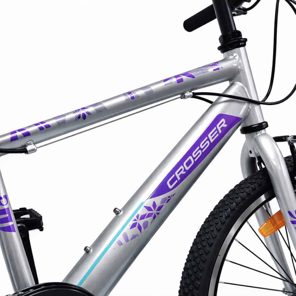 Dečiji Bicikl Sport 24''/ 7 - Siva - Slika 4