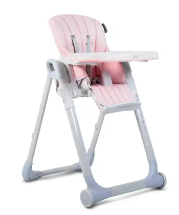 hranilica I Eat Pink za bebe sa podesivom visinom i naslonom