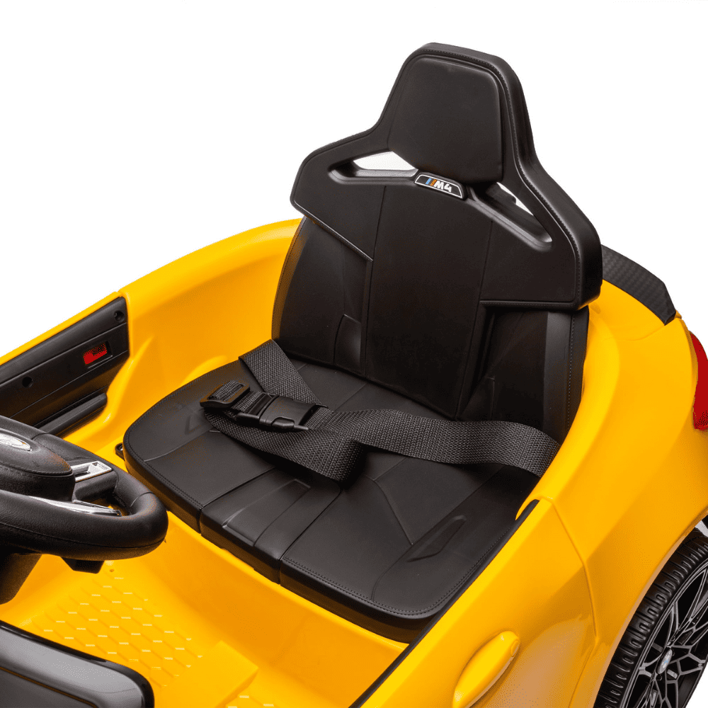 Auto na akumulator BMW M4 Žuti - Slika 7