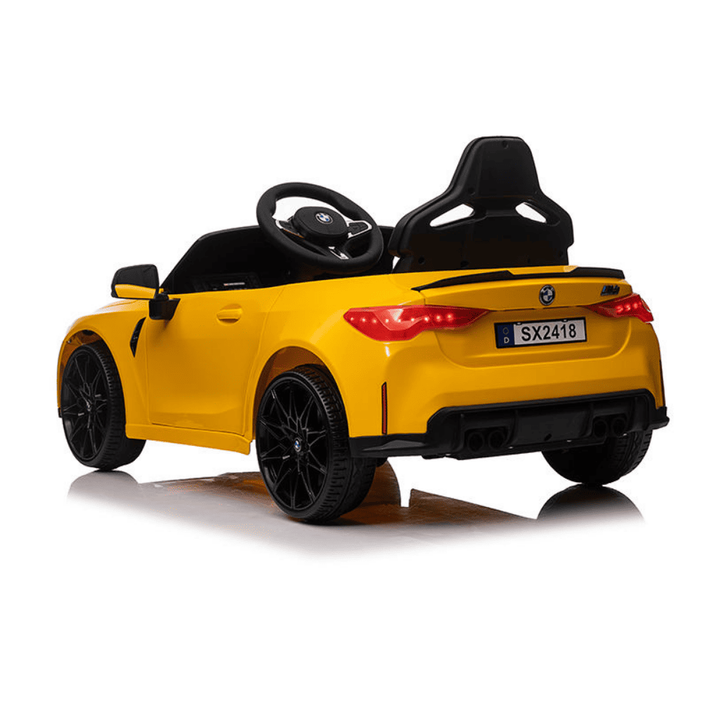 Auto na akumulator BMW M4 Žuti - Slika 4