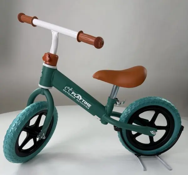 Balans bicikl 750 zeleni za decu bez pedala
