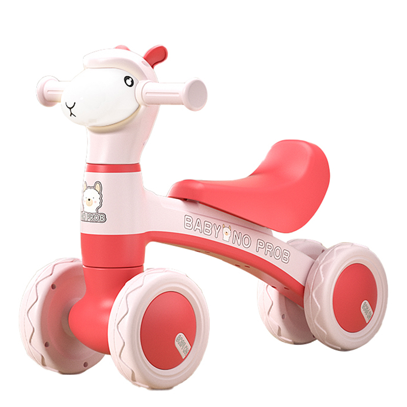 Marsi Alpaca guralica za decu roze sa četiri stabilna točka