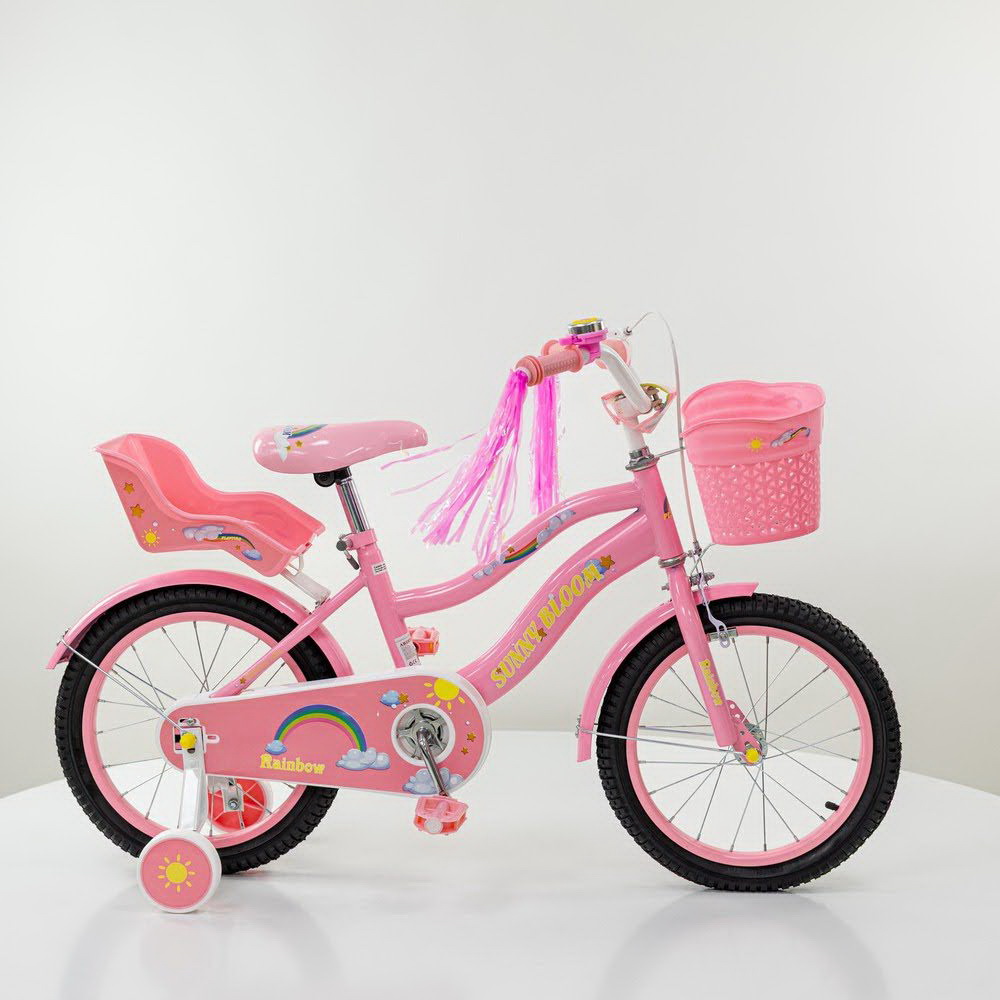 Dečiji bicikl 723-16 roze sa točkovima od 16 inča