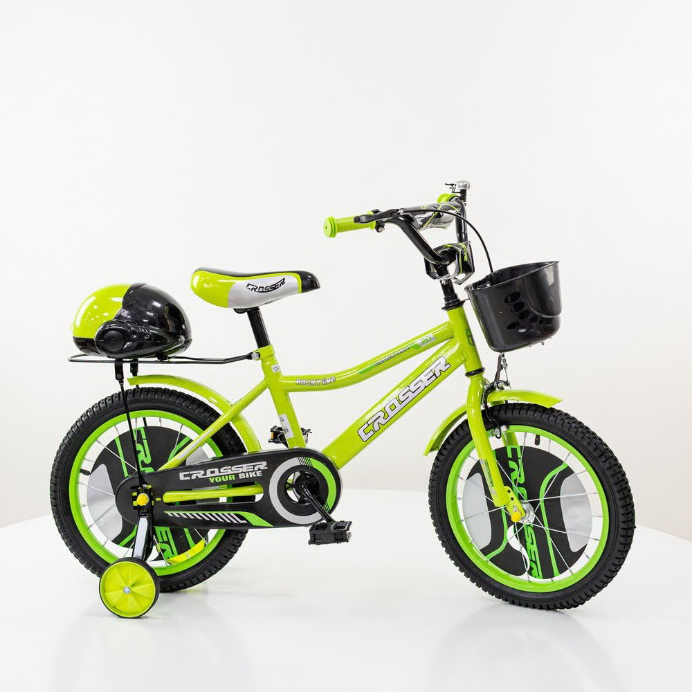 Dečiji bicikl Crosser zelene boje