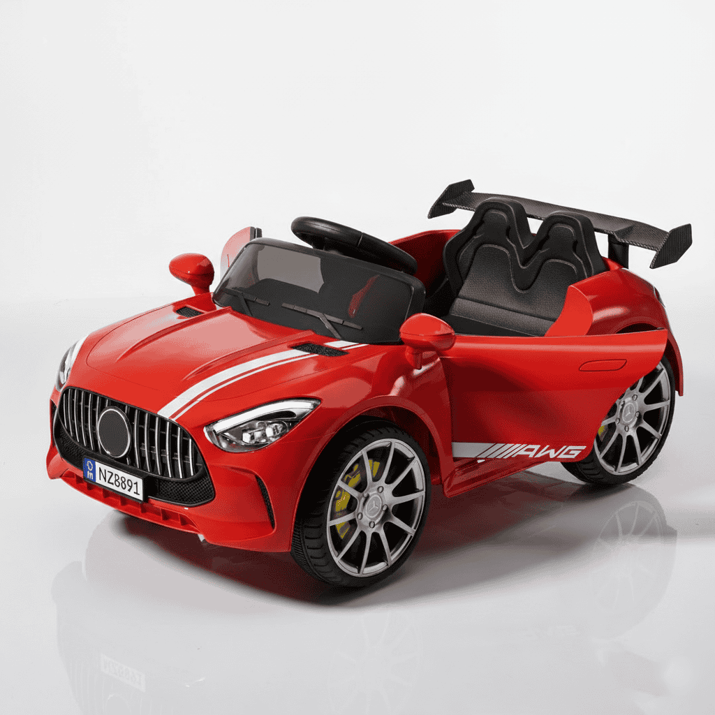 Automobil za decu na akumulator Crveni (12V) - Slika 2
