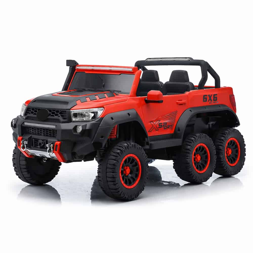 Džip Dvosed 4x4 Ranger Force 6W - Crveni (12V)