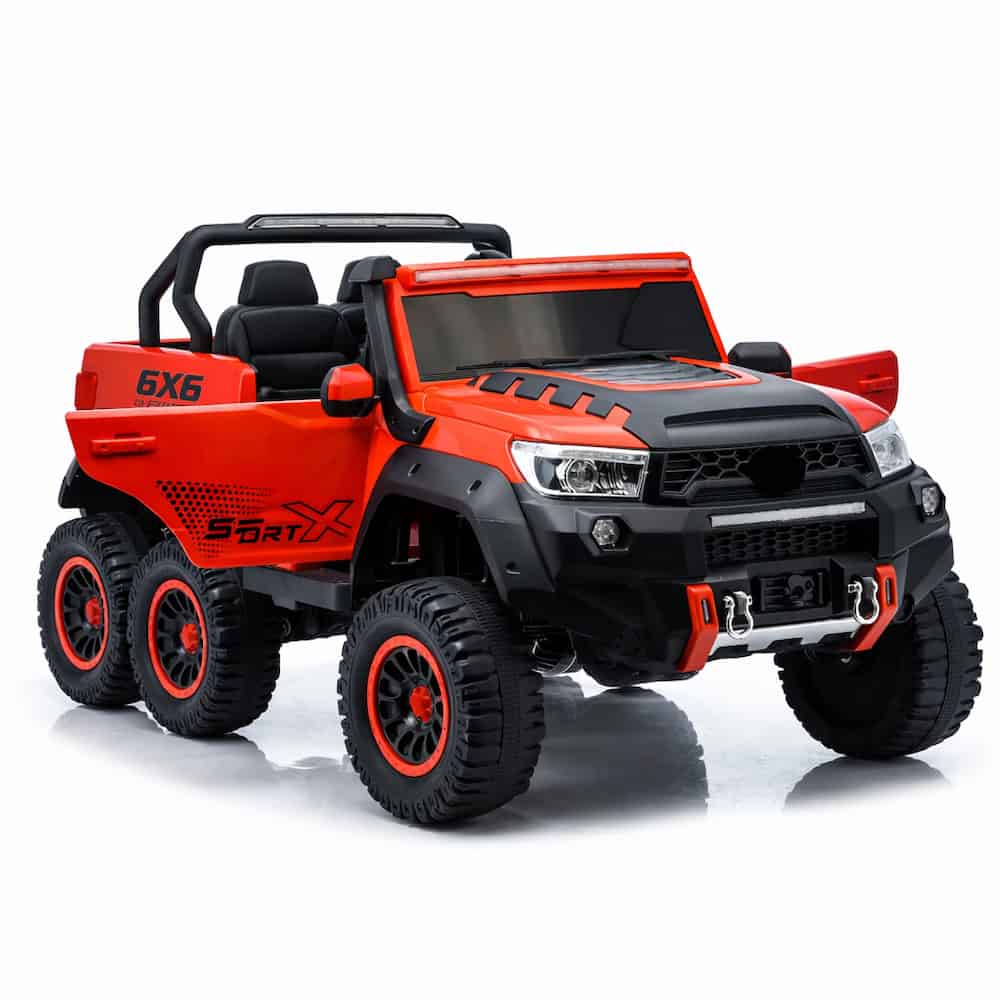 Džip Dvosed 4x4 Ranger Force 6W - Crveni (12V) - Slika 2