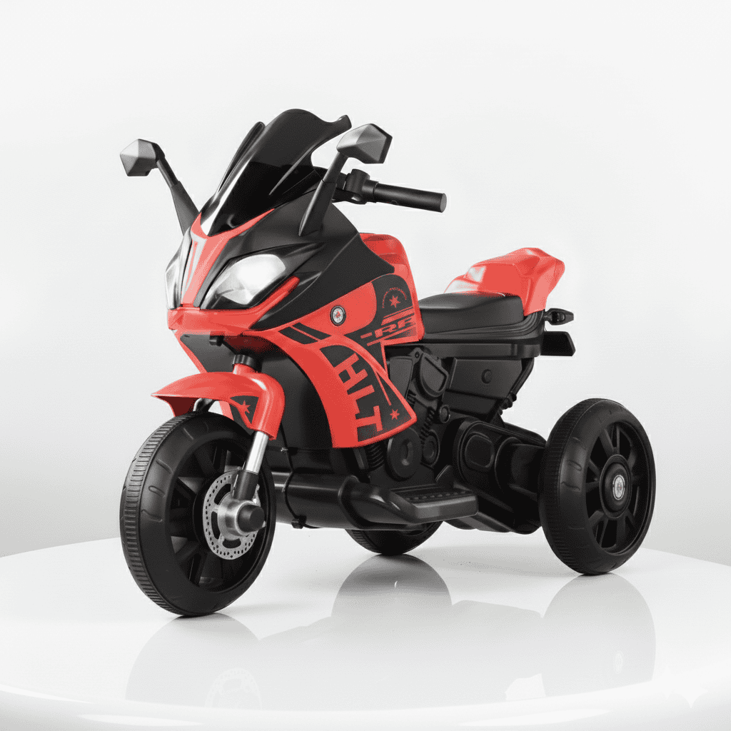 Dečiji Motor na akumulator na 3 točka HLT Crveni (6V)
