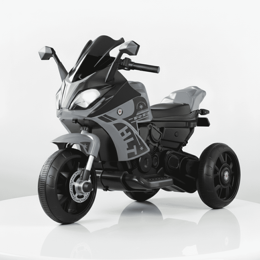 Dečiji Motor na akumulator na 3 točka HLT Sivi (6V)