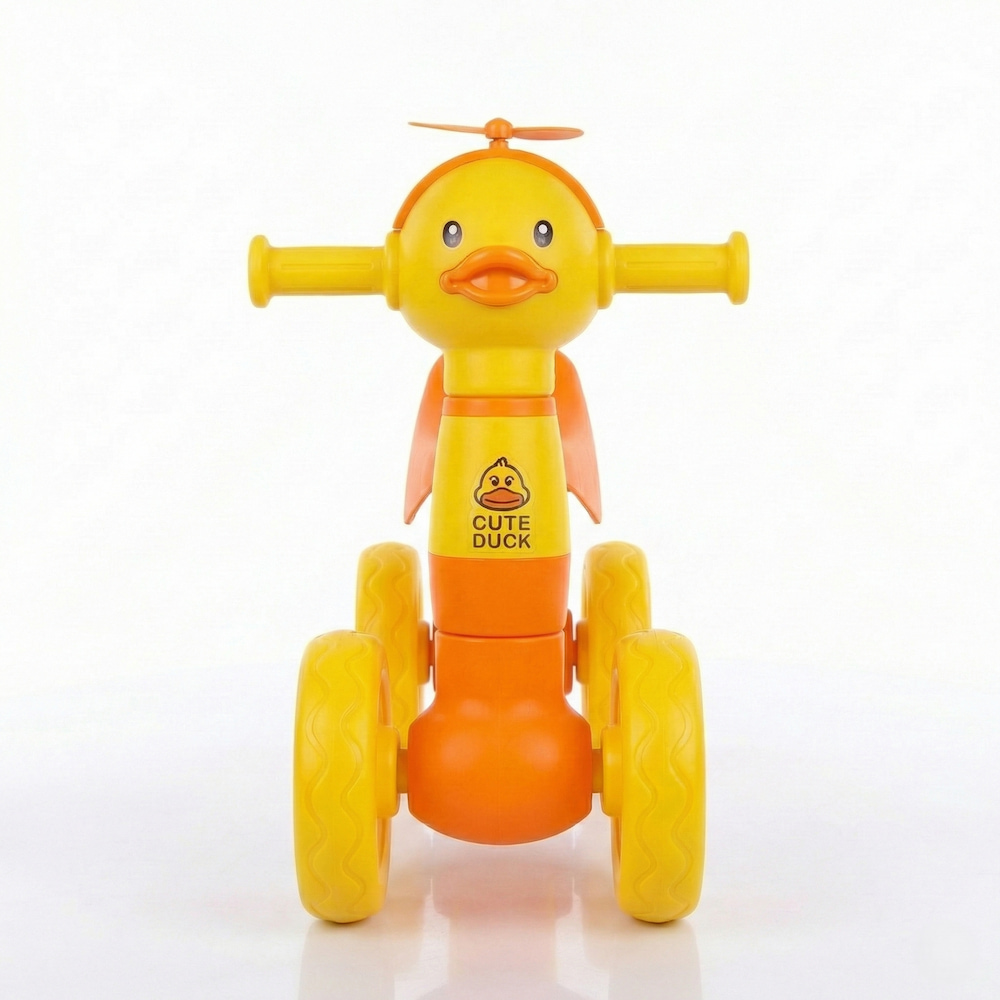 Guralica "Cute Duck" sa muzikom i svetlom - Žuta - Slika 2
