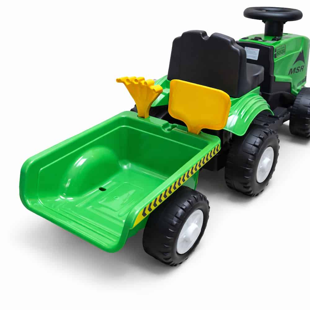 Traktor Mini Farmer sa prikolicom (6V) – Zeleni - Slika 3