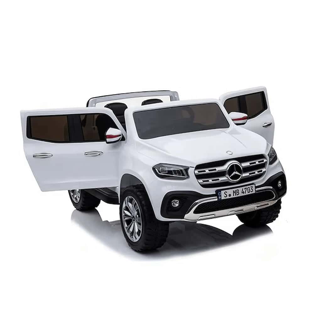 Licencirani Mercedes Benz X Class 4 x 4 Dvosed - Beli - Slika 7
