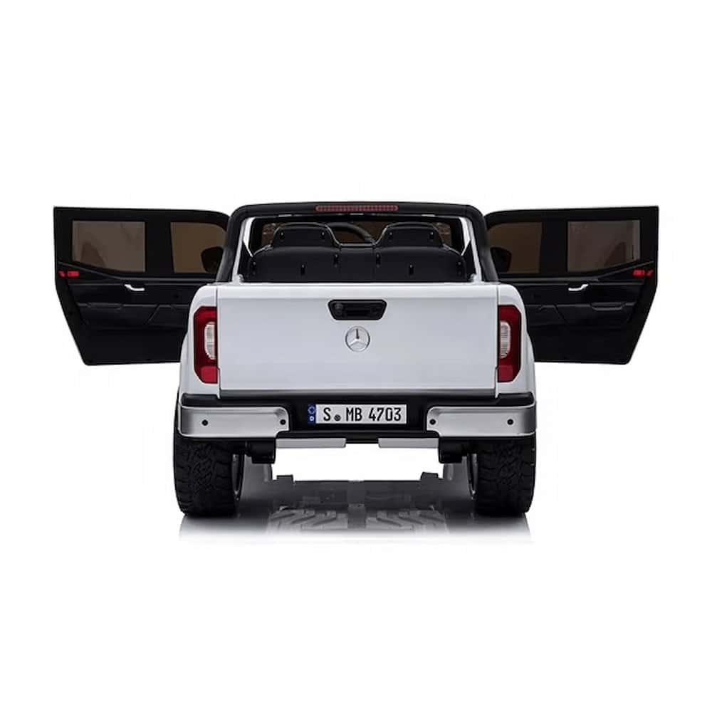 Licencirani Mercedes Benz X Class 4 x 4 Dvosed - Beli - Slika 6