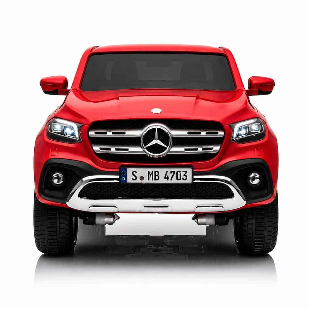 Licencirani Mercedes Benz X Class 4 x 4 Dvosed - Crveni - Slika 2