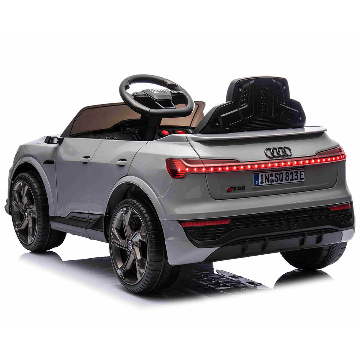 Dečiji Auto AUDI SQ8 Sivi na akumulator - Slika 4