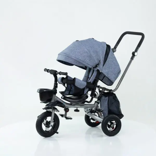 Tricikl Playtime sivi