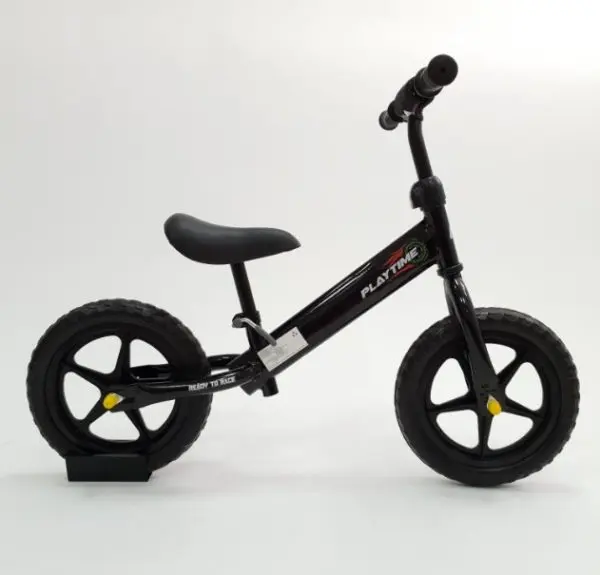 Balans bicikl 750 crni za decu bez pedala