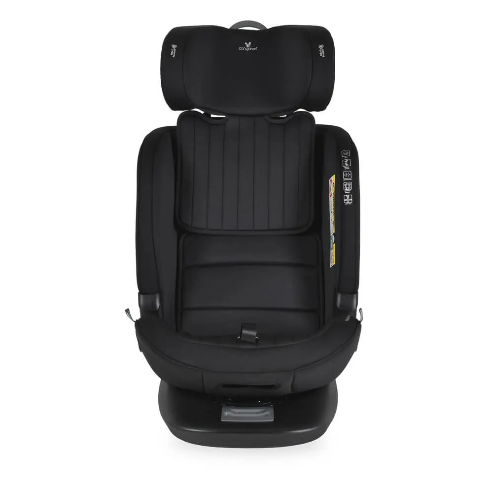 cangaroo-auto-sediste-gts-40-150cm-black-ink-prednji-pogled-visoka-pozicija
