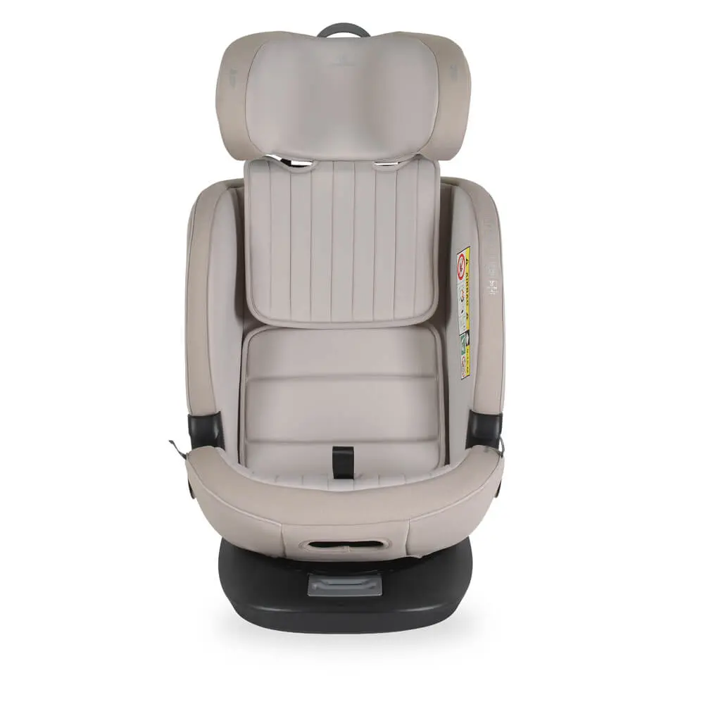 Cangaroo-Auto-sediste-za-decu-GTS-40-150cm-Sandstone-naslon-za-glavu-podesiv-prema-visini-deteta