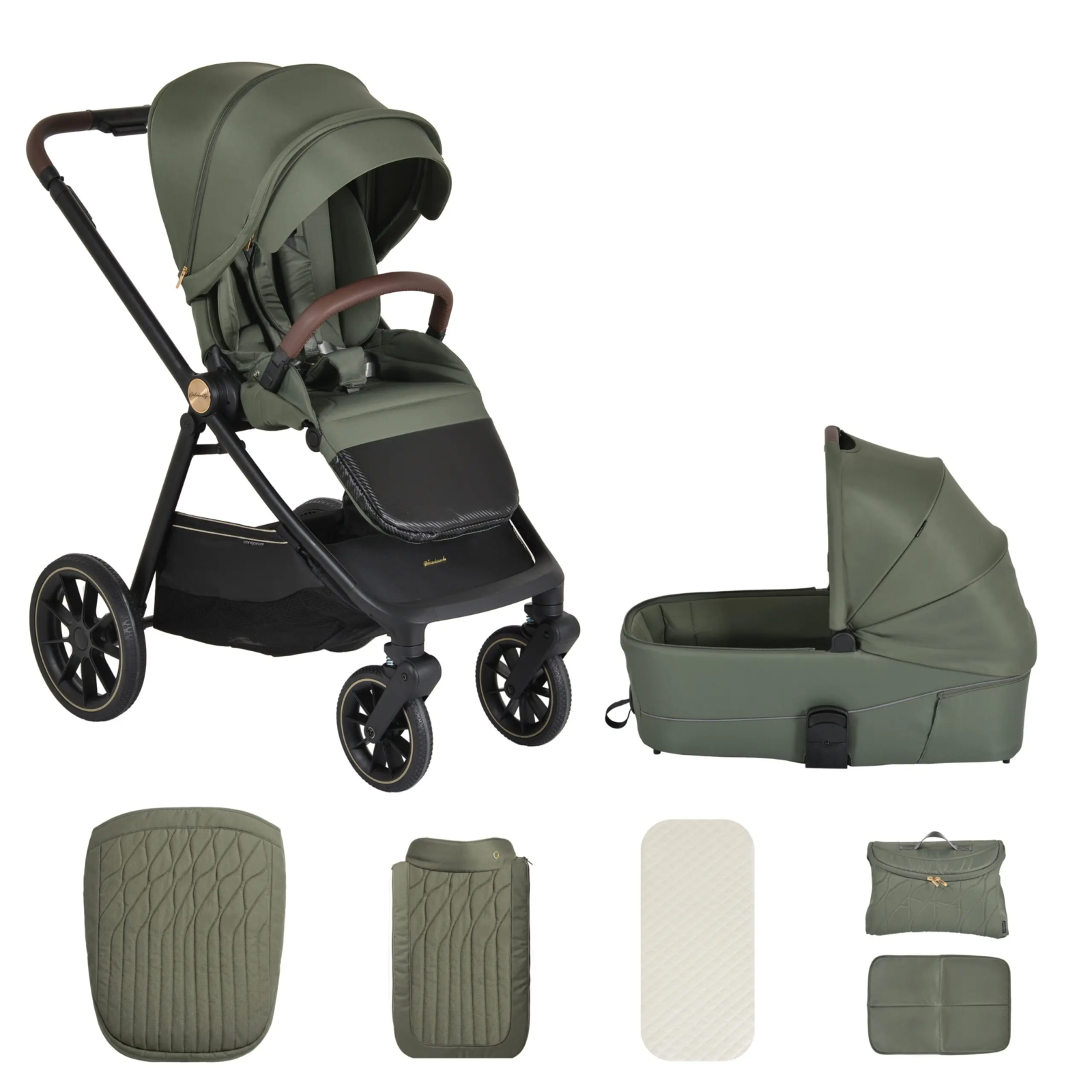 cangaroo-kolica-za-bebe-celebrity-3u1-deep-green-set-scaled