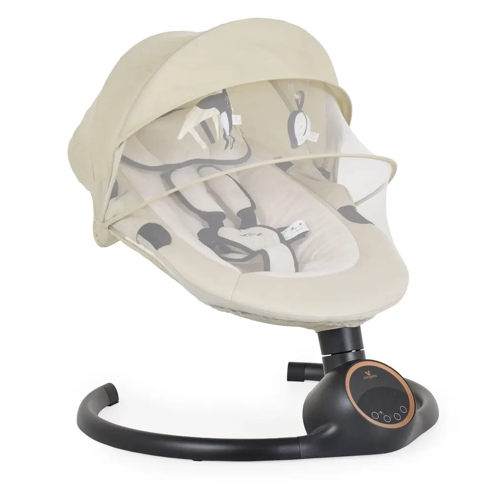 Cangaroo-Ljuljaska-za-bebe-Prestige-Beige-mrezica-protiv-insekata