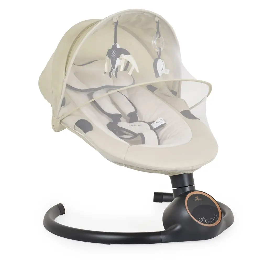 Cangaroo-Ljuljaska-za-bebe-Prestige-Beige-podesiva-mrezica-protiv-insekata