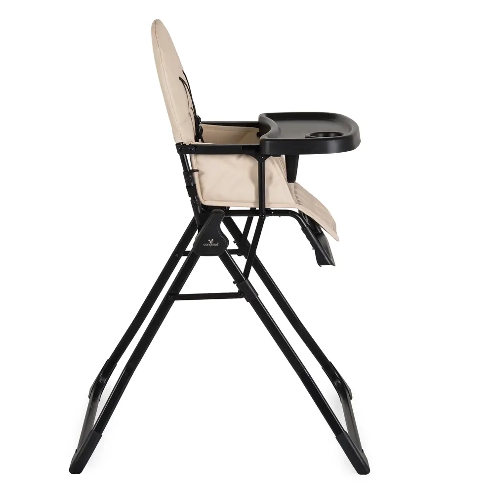 Cangaroo-Stolica-za-hranjenje-Waffle-Beige-podesiva-tacna-u-dve-pozicije