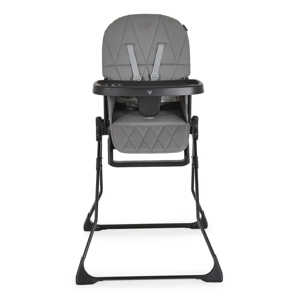 Cangaroo-Stolica-za-hranjenje-Waffle-Grey-prednja-strana