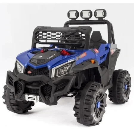 Džip 319 plavi – snažno i zabavno vozilo za male avanturiste.