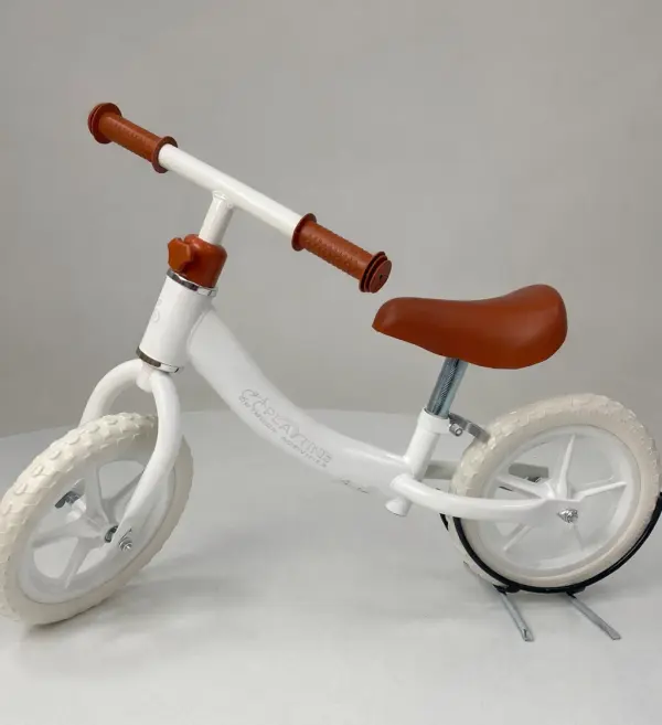 Balans bicikl 750 beli za decu bez pedala