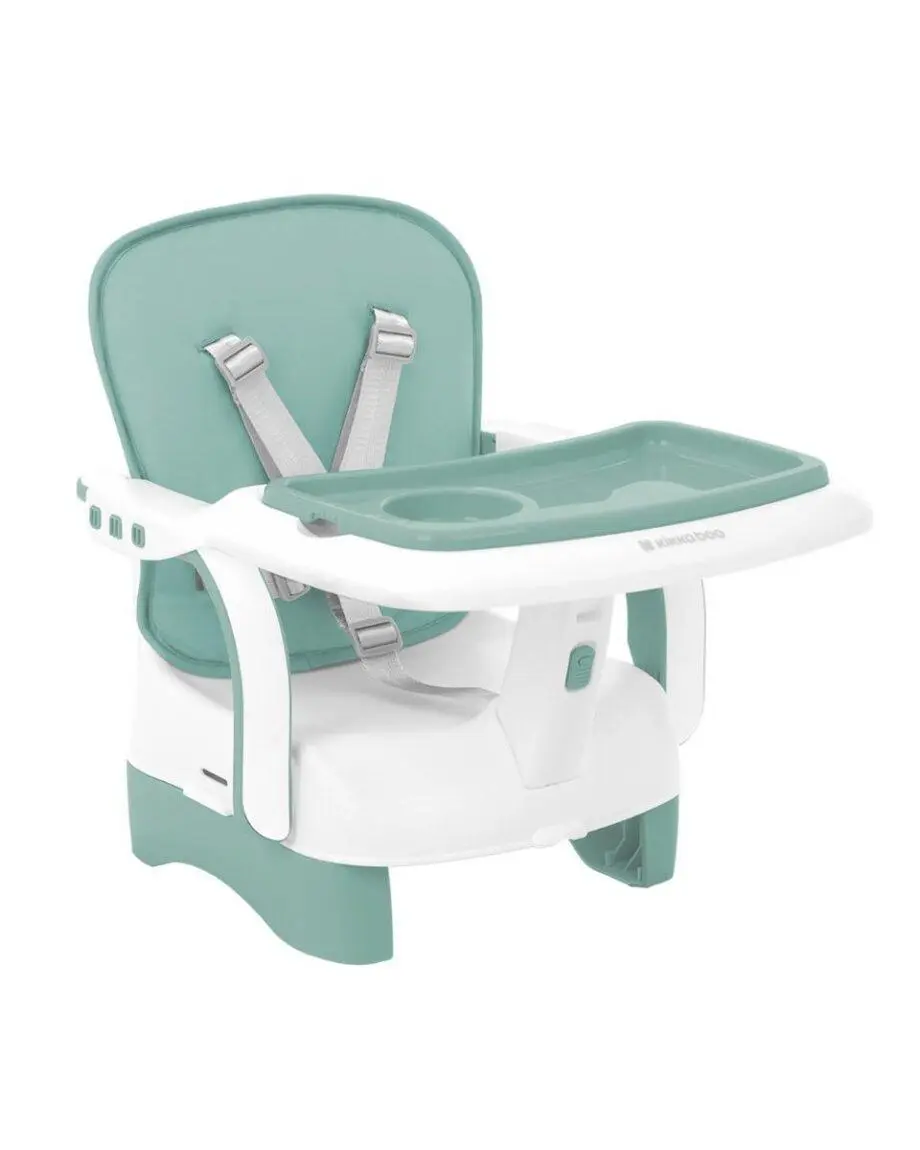 Kikka Boo Chewy Mint buster hranilica za bebe sa dvostrukom tacnom i pojasom u 5 tačaka