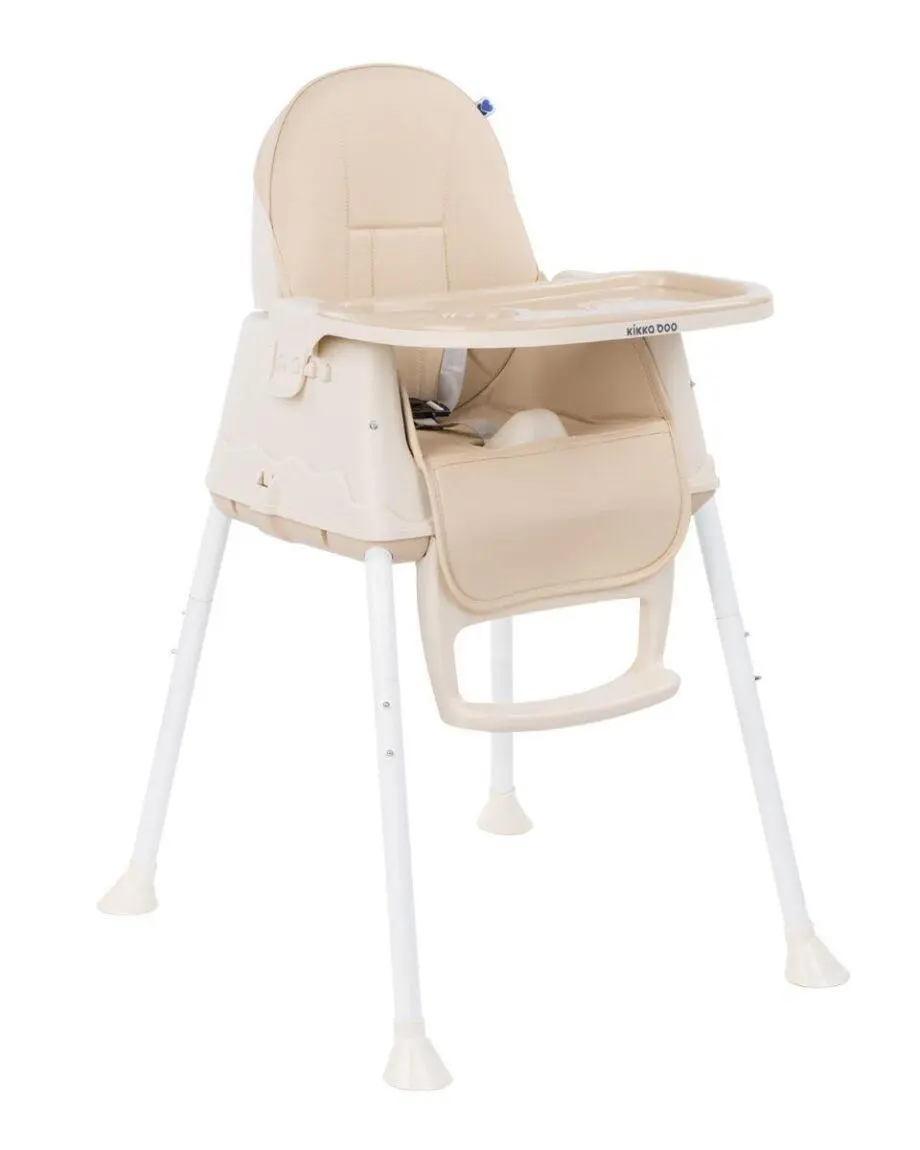 Kikka Boo Creamy 2in1 Beige – praktična hranilica za bebe koja se koristi kao hranilica i buster sedište.