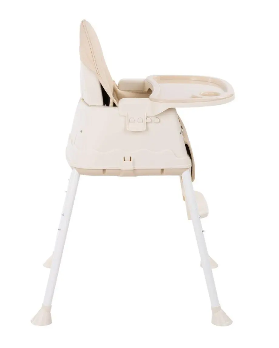 Kikka Boo Creamy 2in1 Beige – praktična hranilica za bebe koja se koristi kao hranilica i buster sedište.