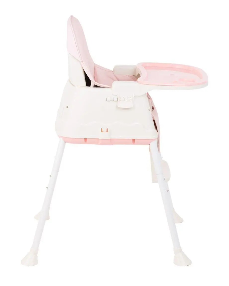 Kikka Boo Creamy 2in1 Pink – praktična hranilica za bebe koja se koristi kao hranilica i buster sedište.