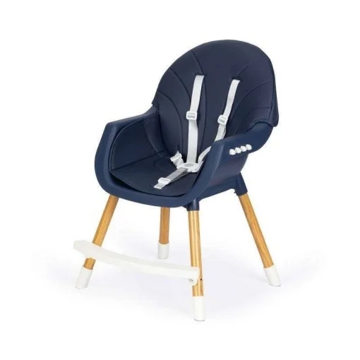 Hranilica 2u1 Blue ECO TOYS plava stolica za hranjenje sa tacnom i pojasevima