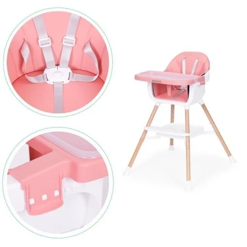 Hranilica 2u1 pink ECOTOYS