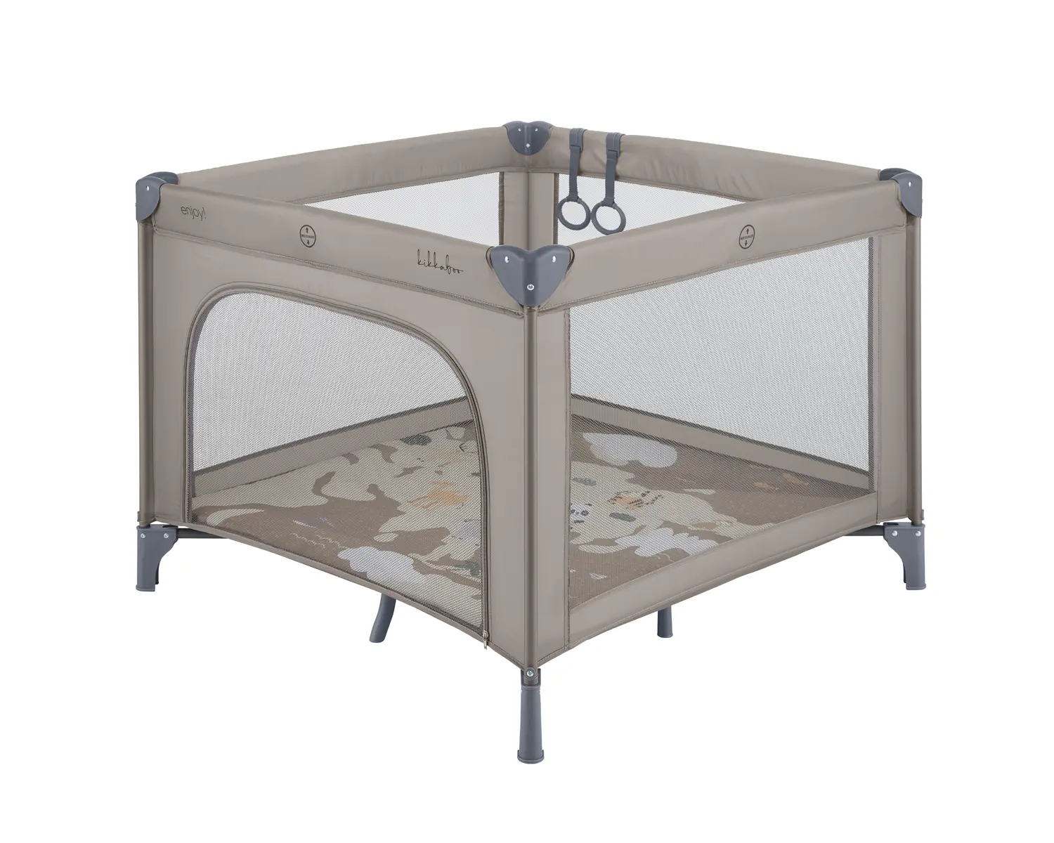 Kikka Boo ogradica ENJOY premium Asia - beige