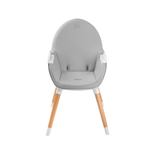 Kinderkraft Fini Grey 2u1 hranilica skandinavska stolica za bebe i decu