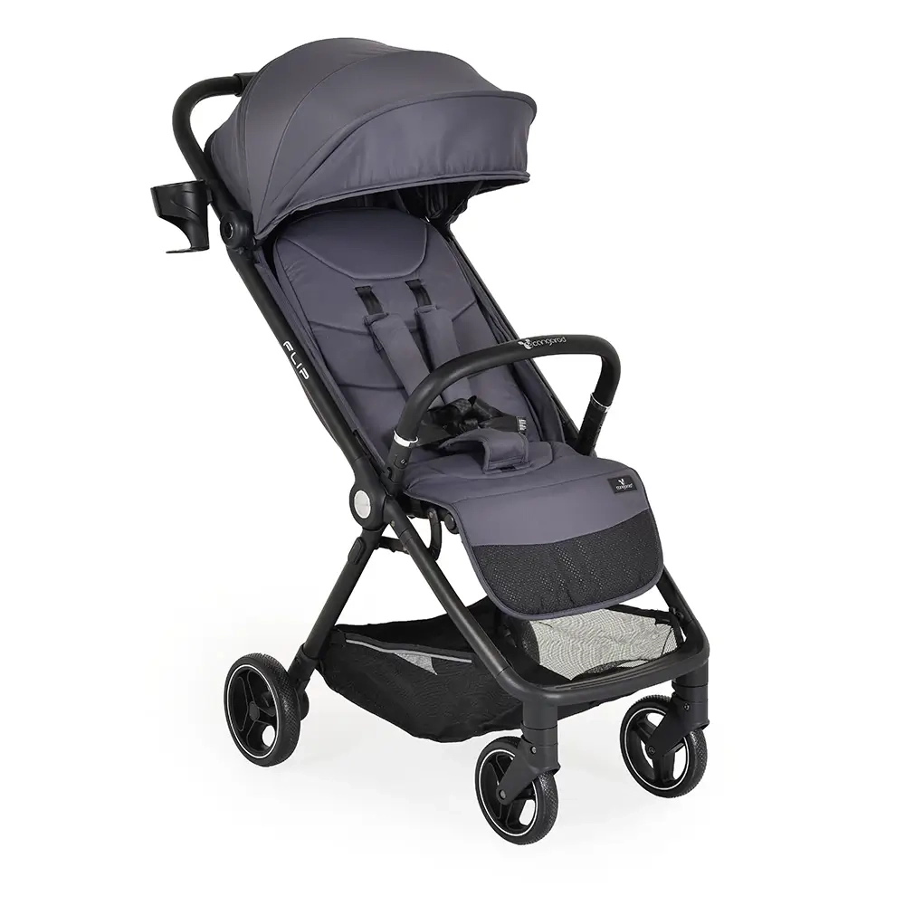 Kolica-za-bebe-Flip-Obsidian-Grey